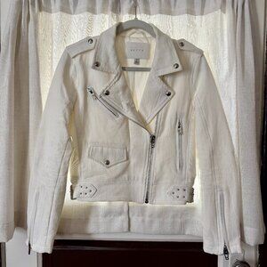 Blank NYC So Icy Cotton Moto Jacket